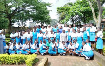 THE SISTERS SENSTIZING STUDENTS OF HOLY C. KIZIBA ON THE DANGERS OF EARLY PREGNANCIES AND MARRIAGES WHICH DESTROYS THEIR FUTURE_11zon